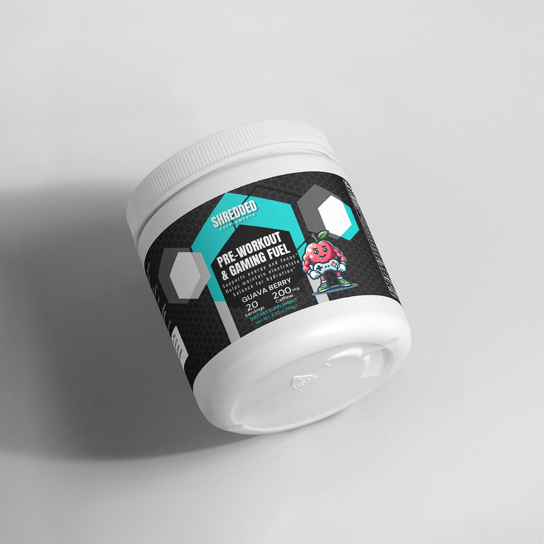 Pre-workout and Gaming Fuel Guava Berry Flavor
